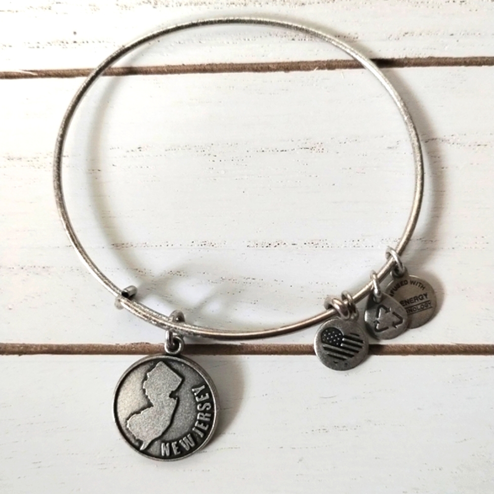 Alex & Ani New Jersey Bracelet Innovative Proud Industrious